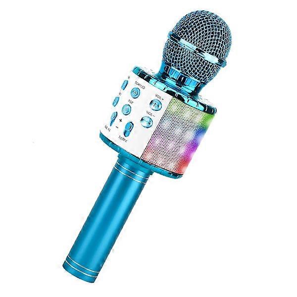 (Blue) Wireless Karaoke Microphone, Bluetooth Karaoke Microphone