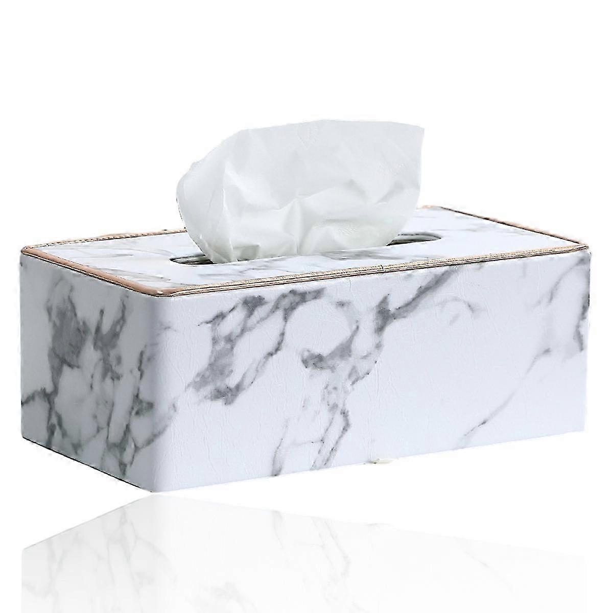 ティッシュボックスカバー長方形、PUレザーティッシュボックスホルダー、Kleenex用、ナプキン、長方形ティッシュボックスカバー、ティッシュホルダースタイル1329-