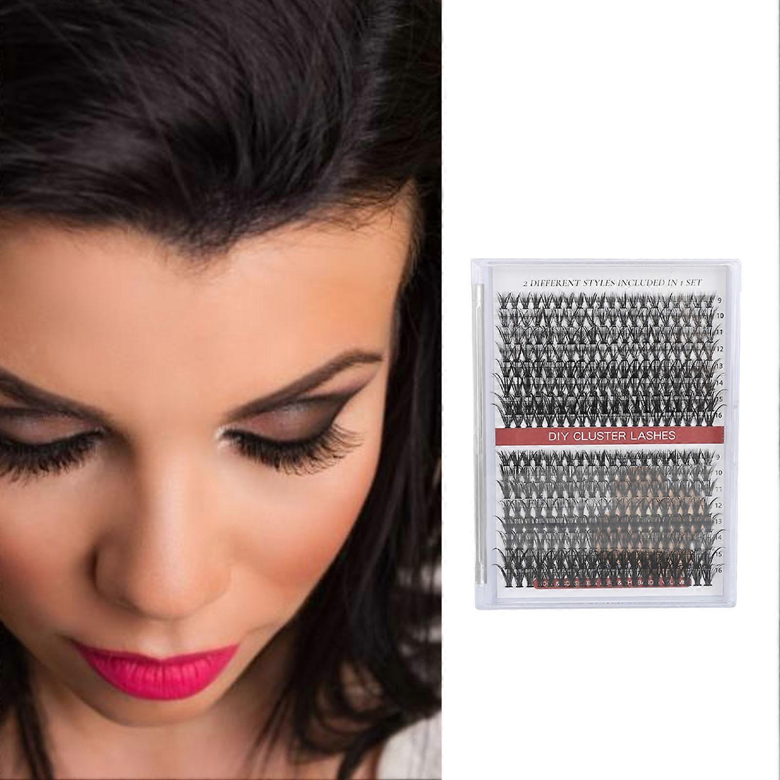 Lash Extension Kit 16 Rows 30D+40D, 10ml Lash Bond, Tweezers