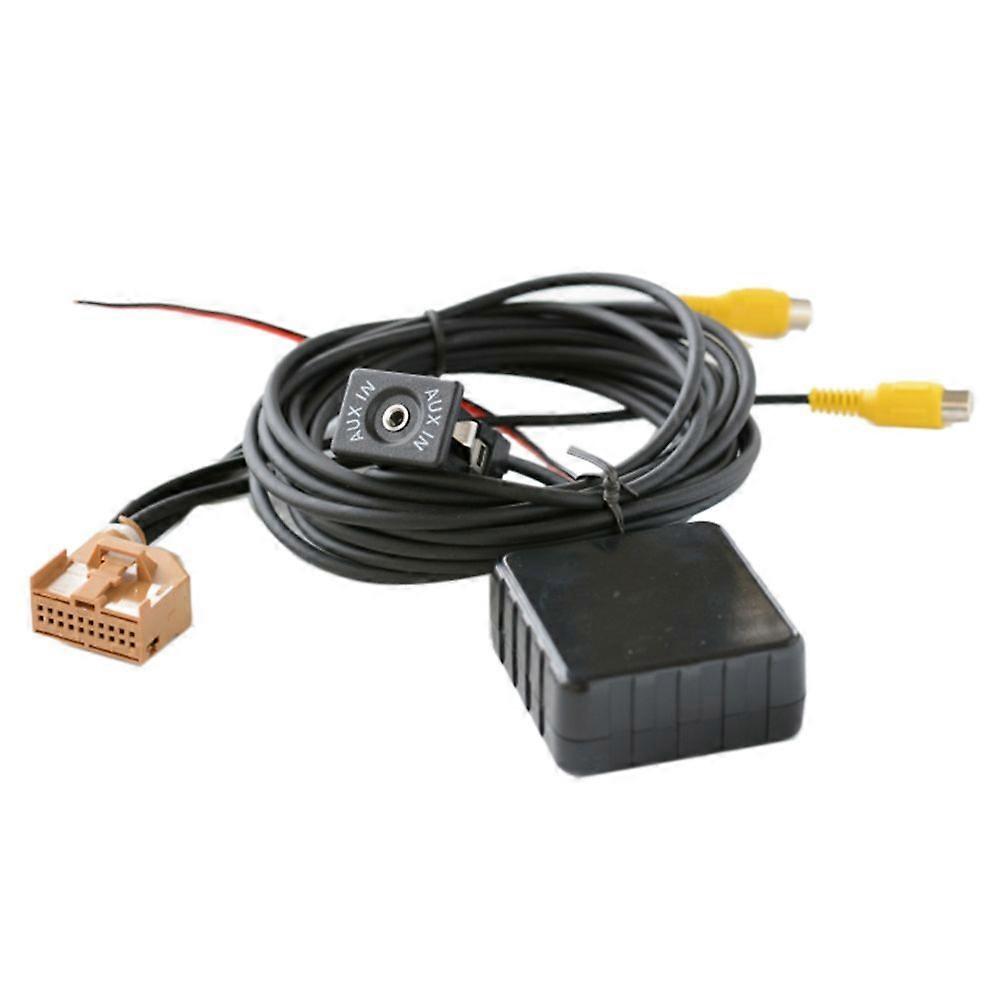12V MMI 2G Auto Bluetooth AUX Kabel Adapter Drahtlose AV/AV2 für Q7 A6 A8 2006-2008 J523