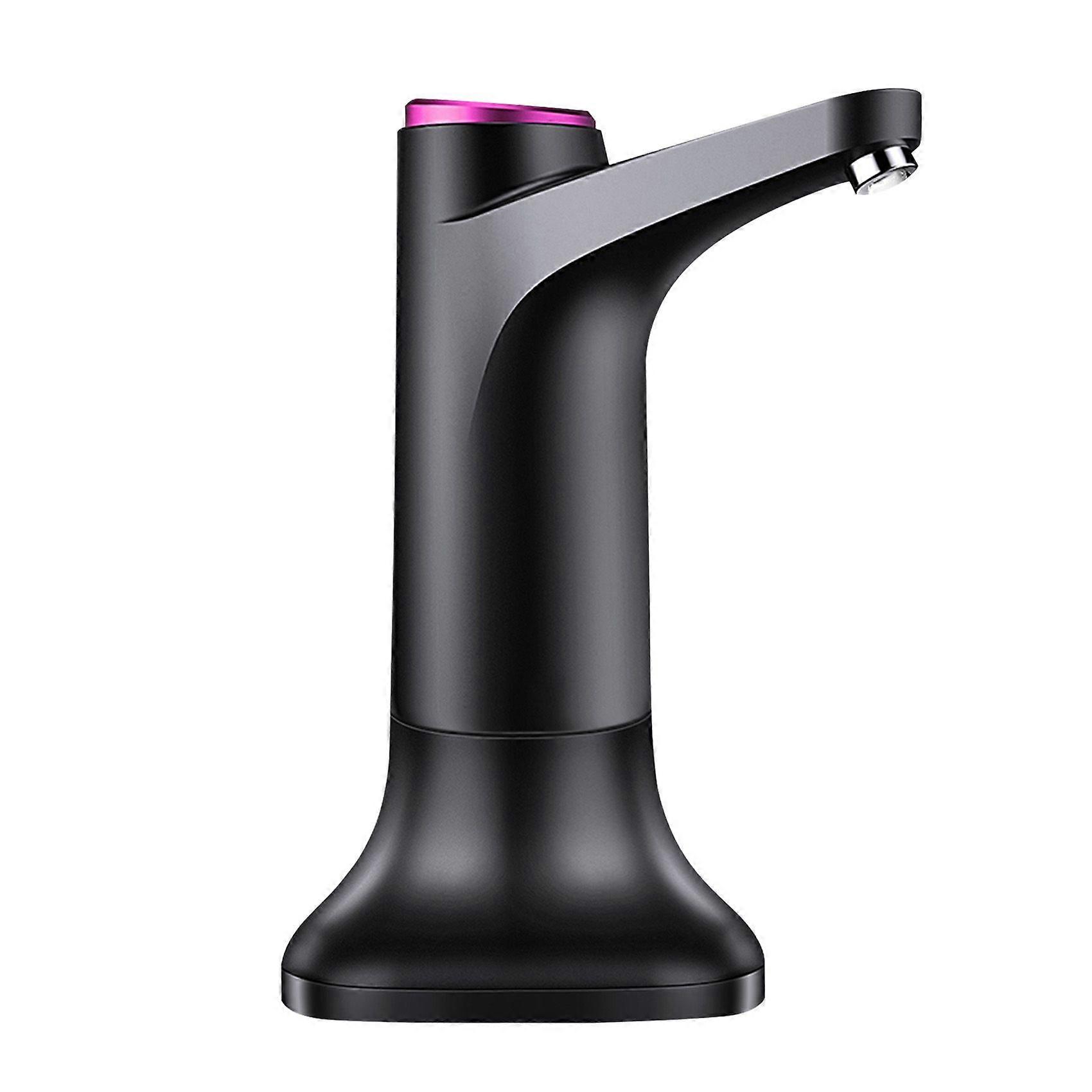 Electric Water Bottle Pump with Base USB Water Dispenser Portable Automatic Water Pump Bucket Bottl