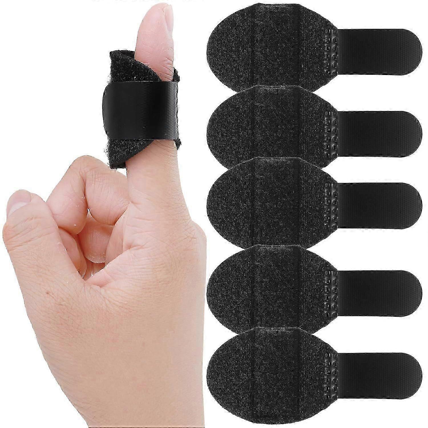 2025 Latest Model  5 Pieces Trigger Finger Splints, Finger Support Brace Finger Stabilizer Kit