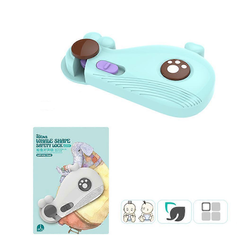 Drawer Locks Child Safety Locks for Protection Use 2Pcs Sky-Blue