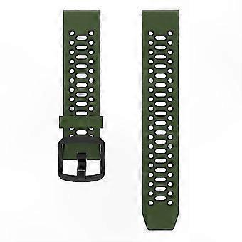20mm Dual Color Silicone Strap for GPS Smartwatches