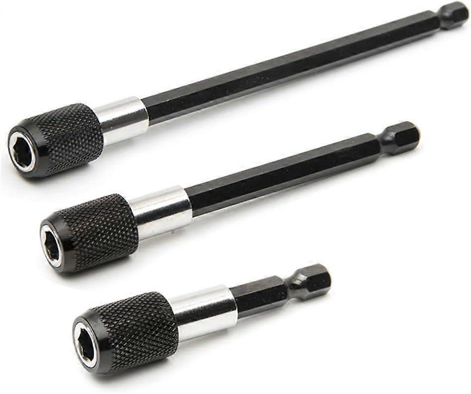 1/4 Zoll Sechskantschaft Magnetischer Schraubendreher-Bithalter 2", 4", 6" Verlängerungssatz für Schrauben, Muttern und alle Bohrer und Handschrauber