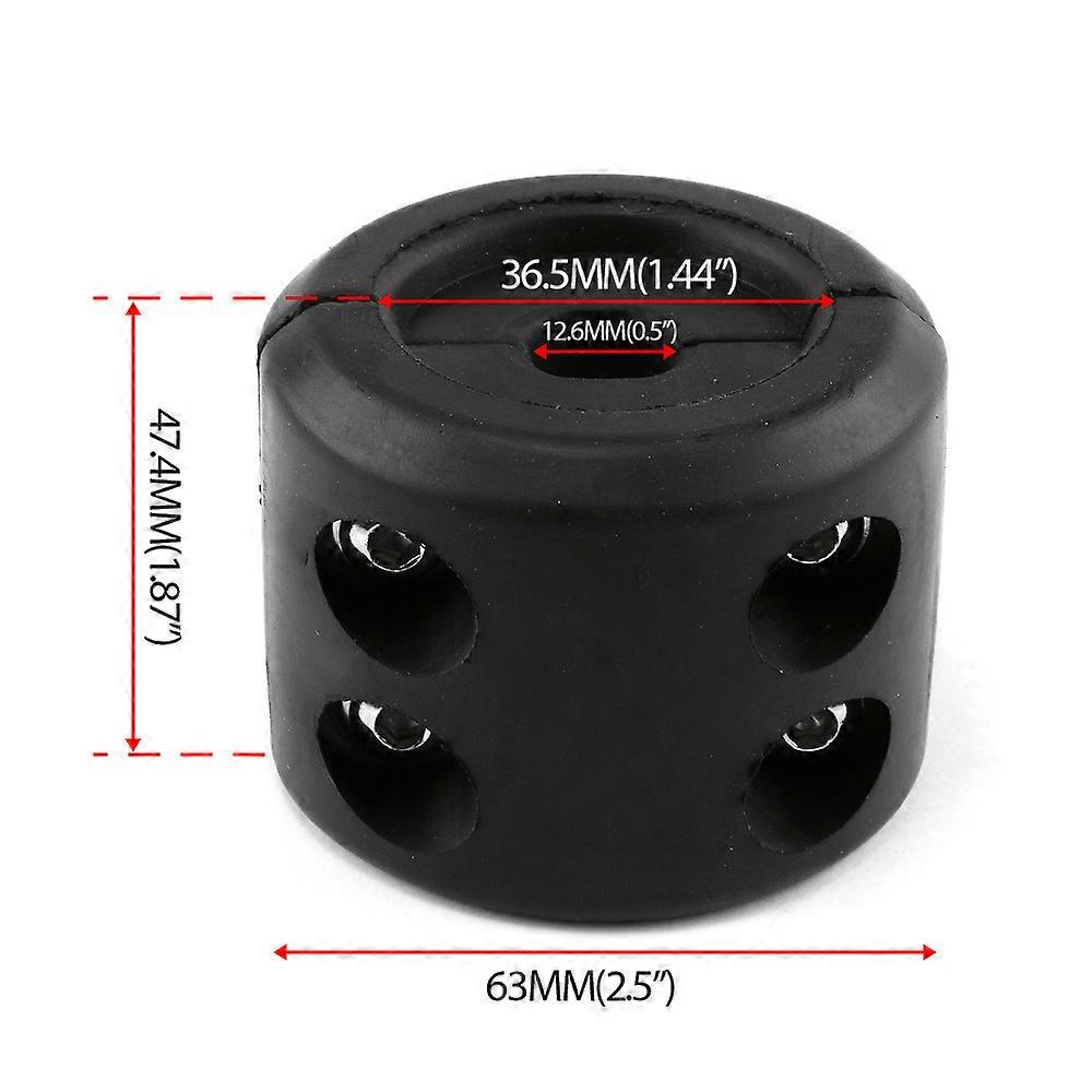 Car modification accessories winch hook stopper cable protector rubber plug off-road vehicle modification~01334