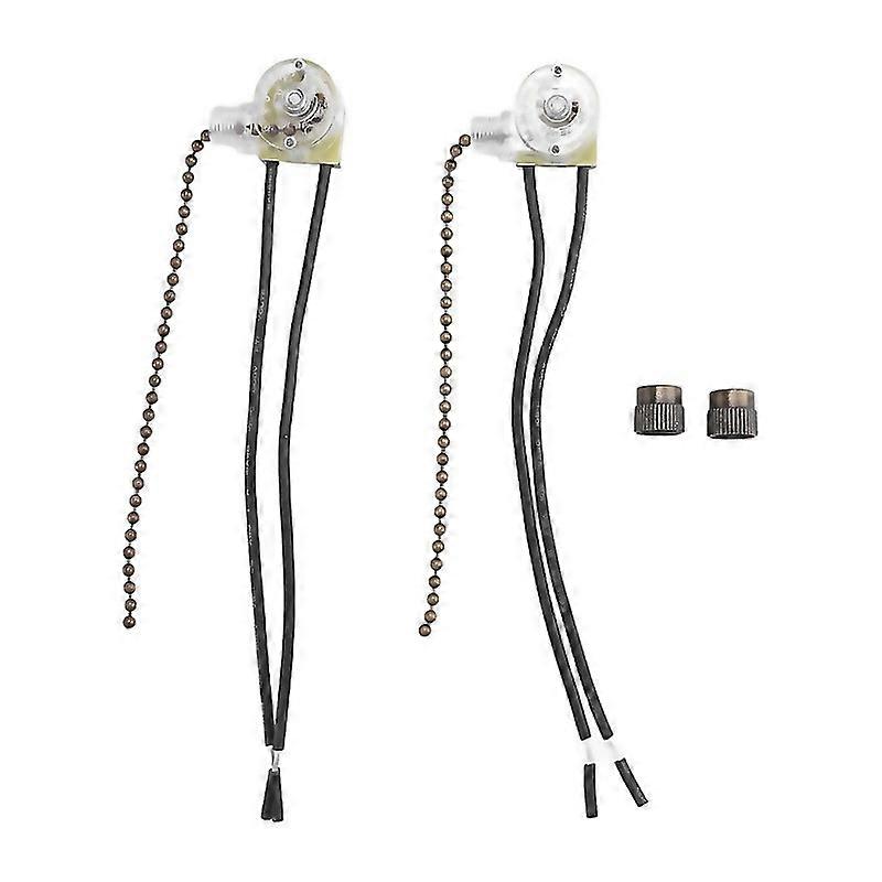 For Ceiling Fan Light Switch Zing Ear Ze109 Twowire Light Switch With Pull Cords For Ceiling Light
