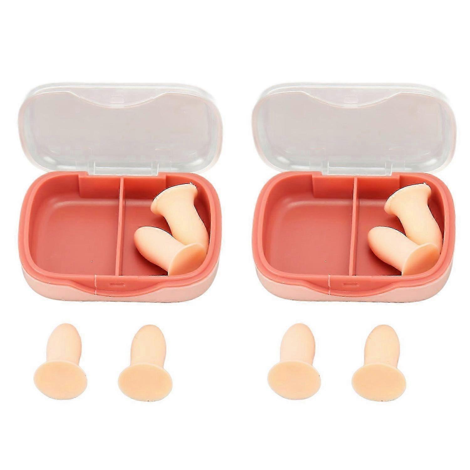 2025 Latest Model 4 Pair Sound Blocking Earplugs Ultra Soft Noise Cancelling S...