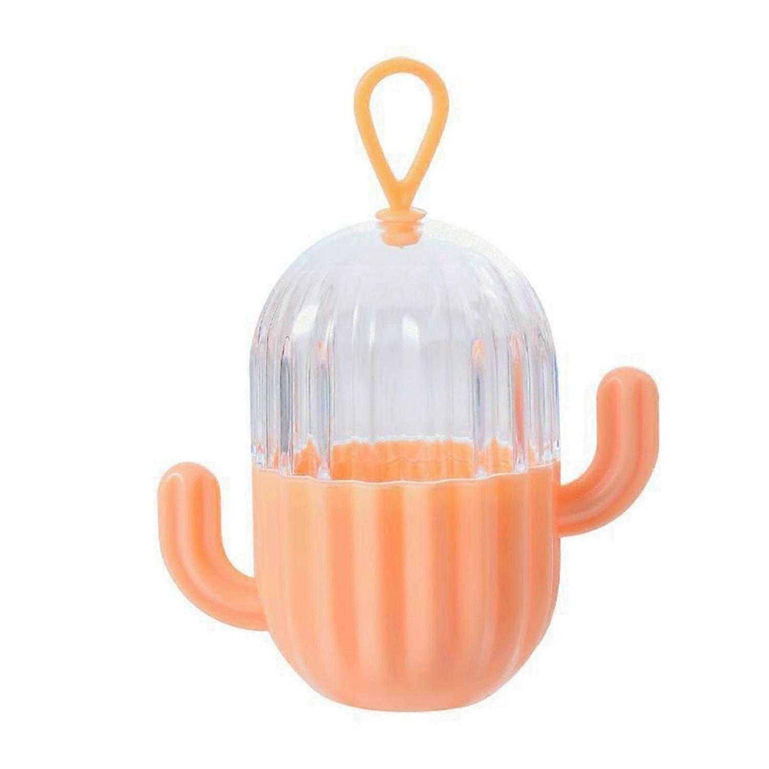 2025 Latest Model Makeup Sponge Storage Box Beauty Cactus Shape Blender Holder...