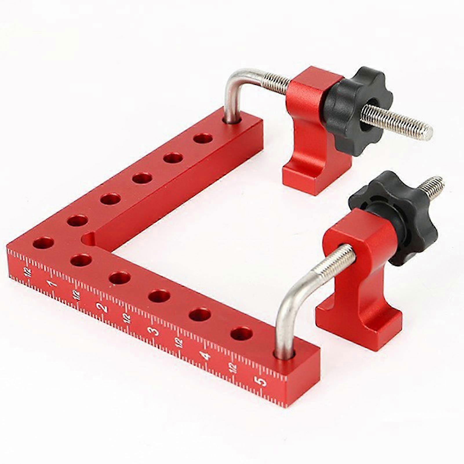 90 Degree Measuring Ruler 90 Degree with Thickened \u200bAluminum Alloy Scribing Ruler Perfect for Woodworking Positioning
