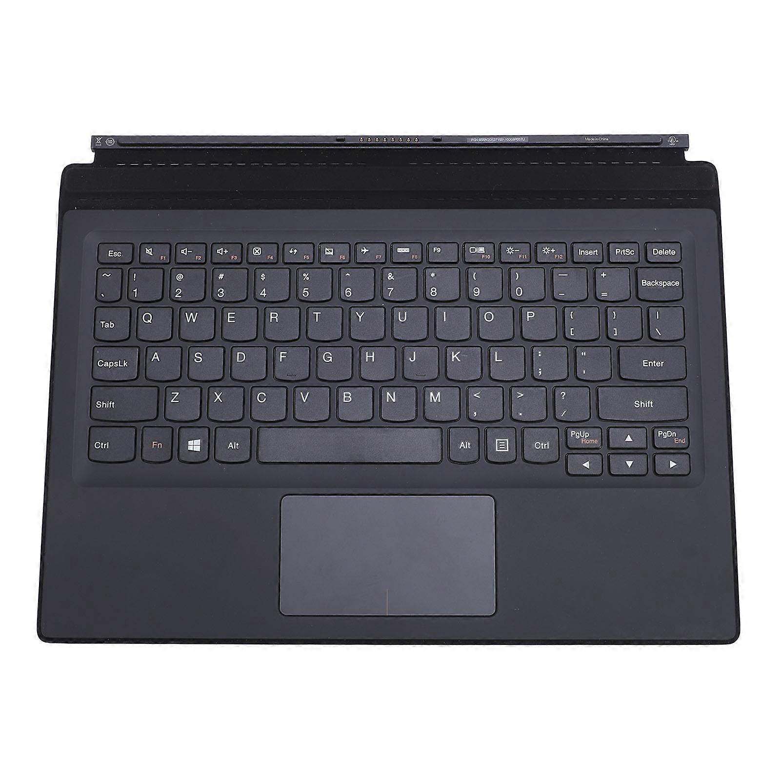 Black Tablet Keyboard with Touchpad QWERTY Layout for Ideapad MIIX700 MIIX710 Miix4 Pro