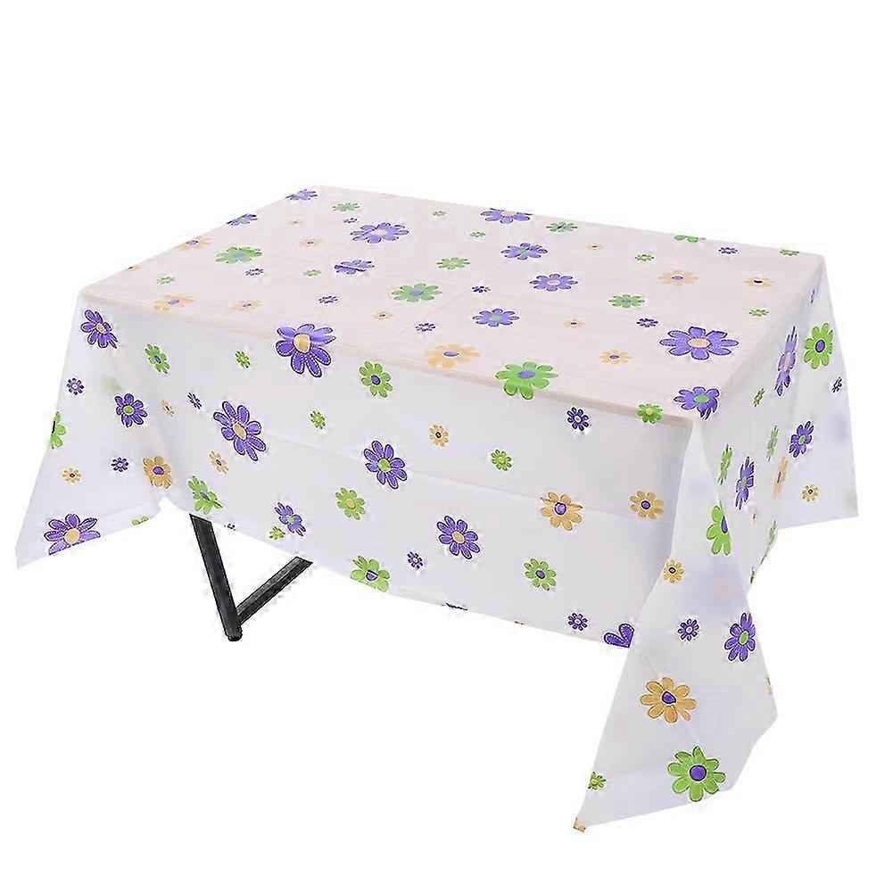 PVC Table Cloth Square Plastic Oil Proof Dining Tablecloth 2025