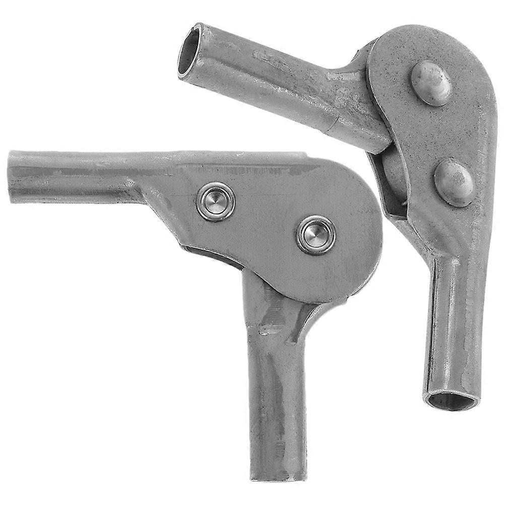 Self-Locking Folding Sofa Hinge Iron 3- Hinge 6Pcs for Door