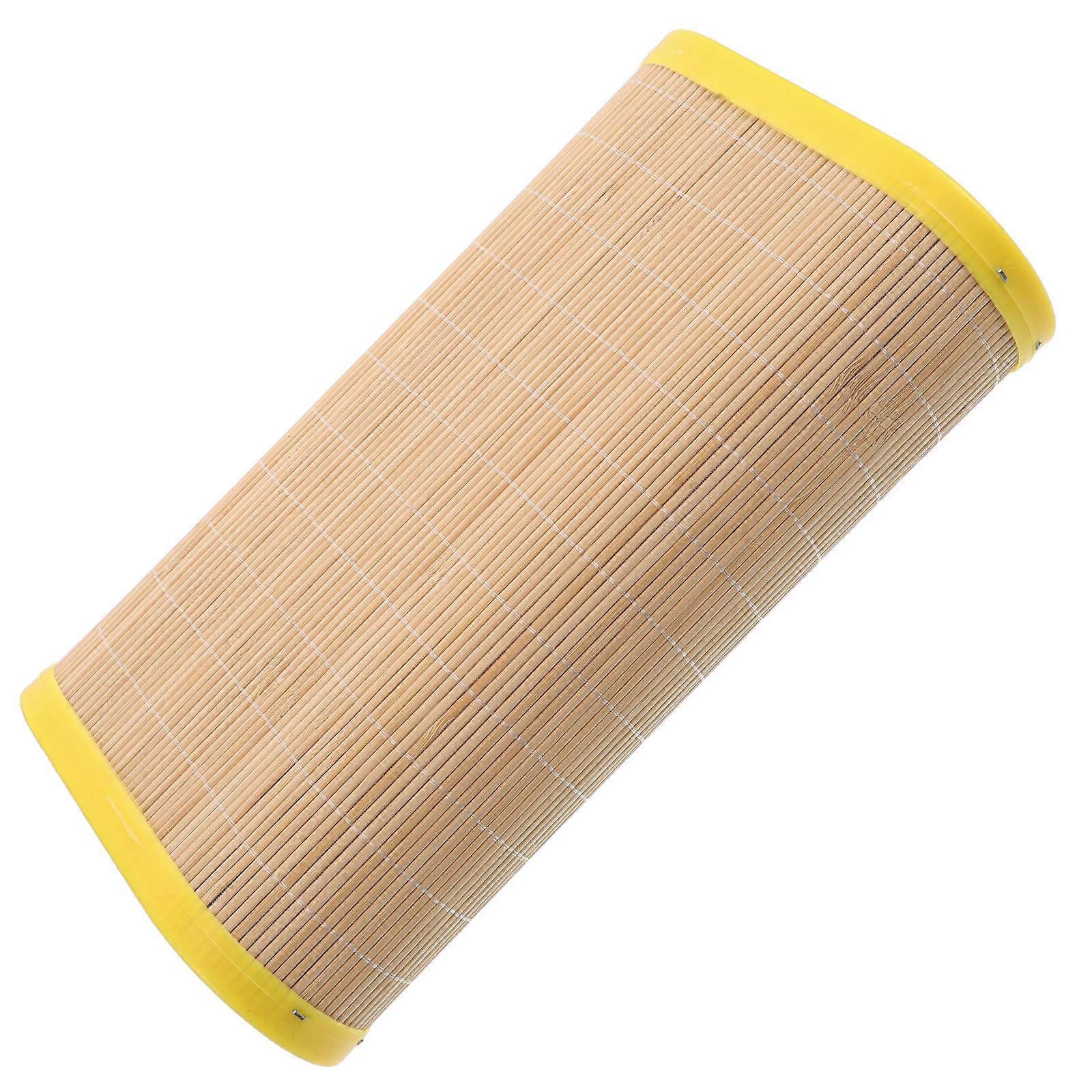 Sauna Bamboo Pillow for Relaxation 2Pcs Woven Cooling Headrest Cushion