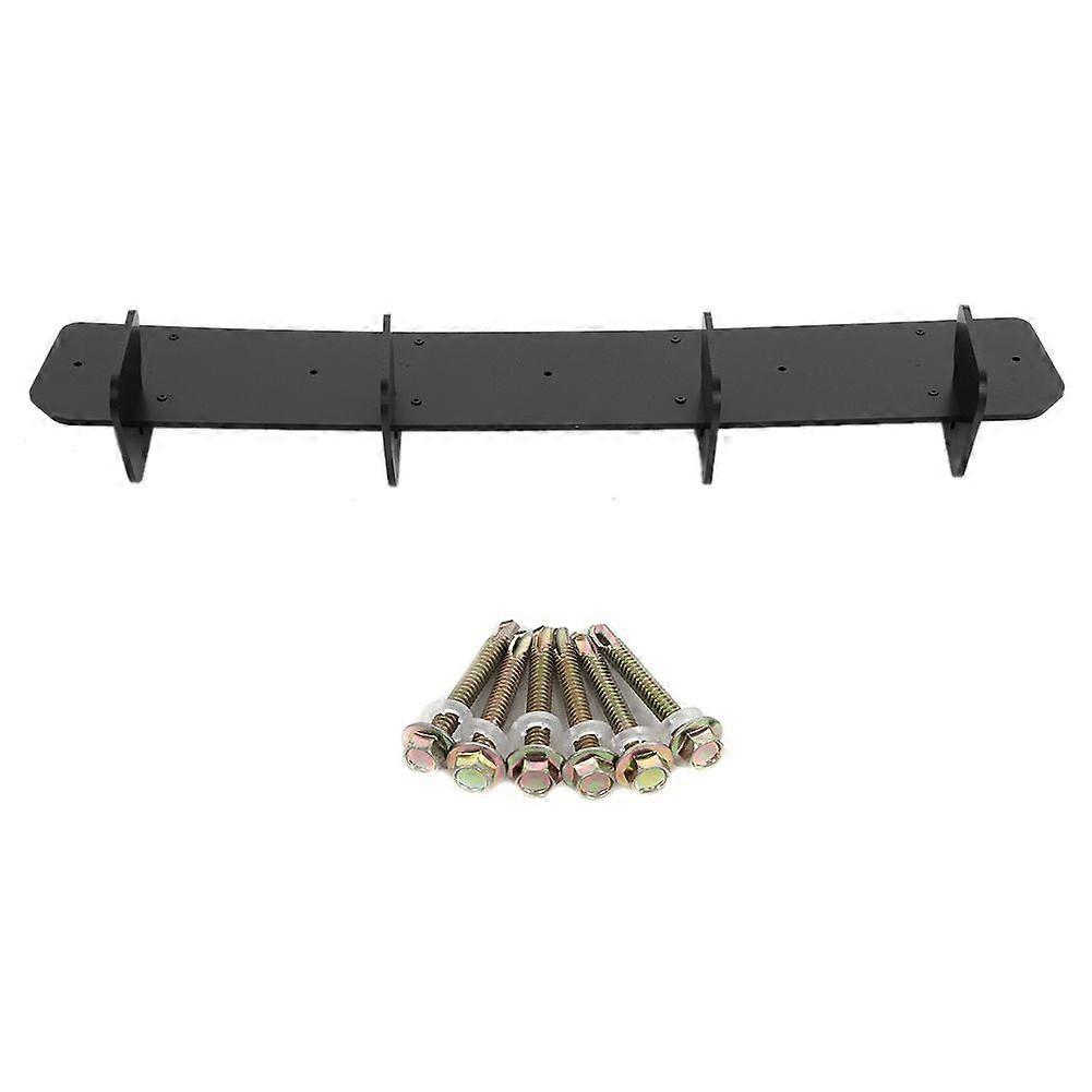 Matte Black Rear Bumper Diffuser with Side Splitters Fit for MK7.5 2017-2020