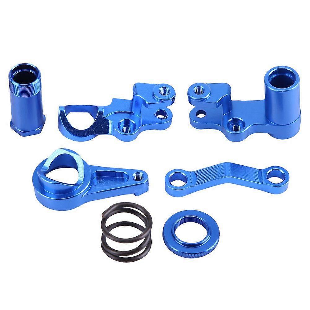 Aluminium Alloy Steering Servo Saver Complete Part Kit for Traxxas Slash 4X4 1/10 Truck RC Car