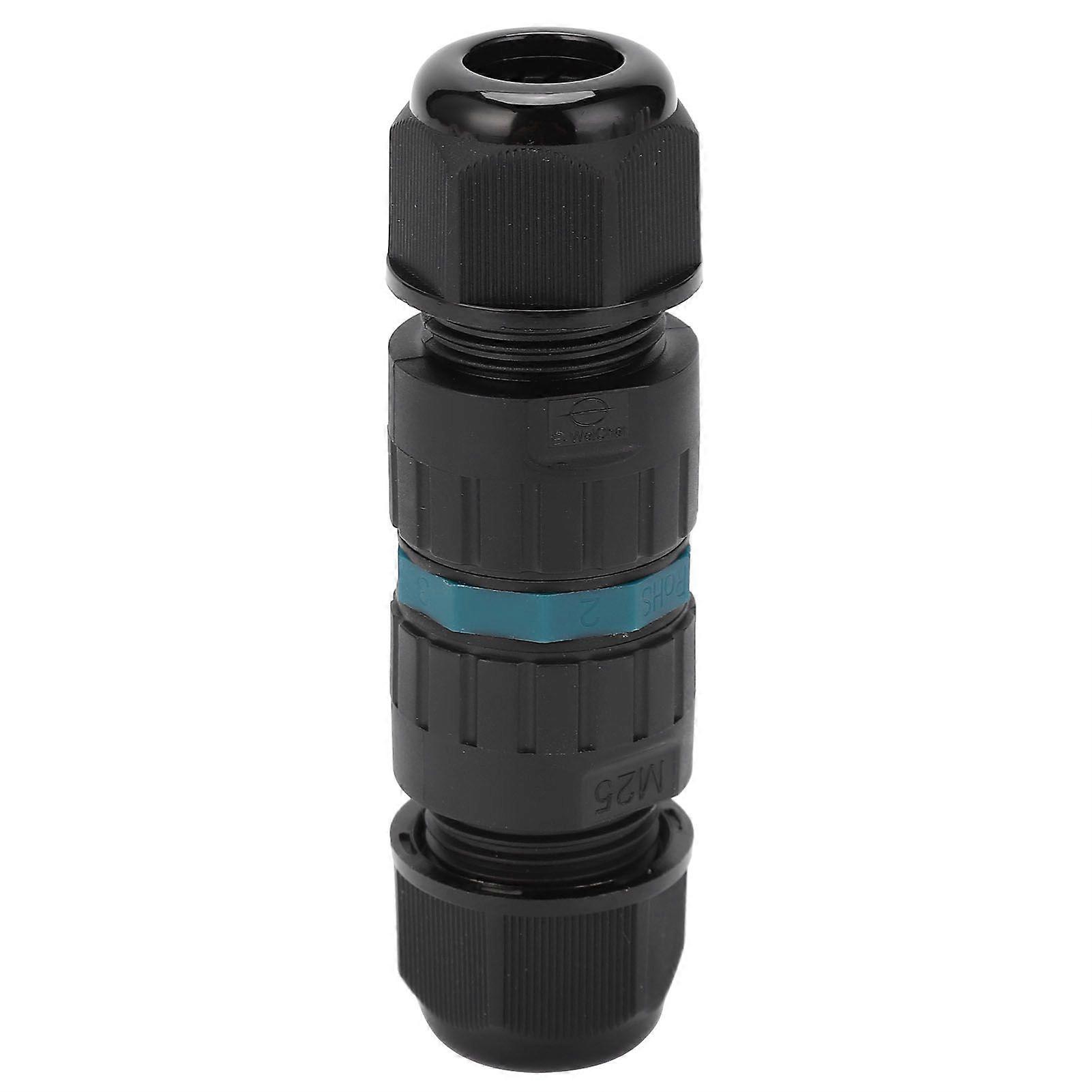 Plastic Circular Connector 5 Pin Aviation Cable Plug Wire Socket Waterproof M255P 9~12MM