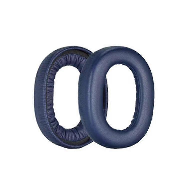 1 Pair Protein Leather Earpads For Jabra Elite 85H For Jabra Elite 85H(Blue)