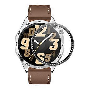 ENKAY HAT PRINCE För Huawei Watch GT 4 46mm Skärmskydd Full Täckning 3D Böjd Mjuk PC Edge + PM