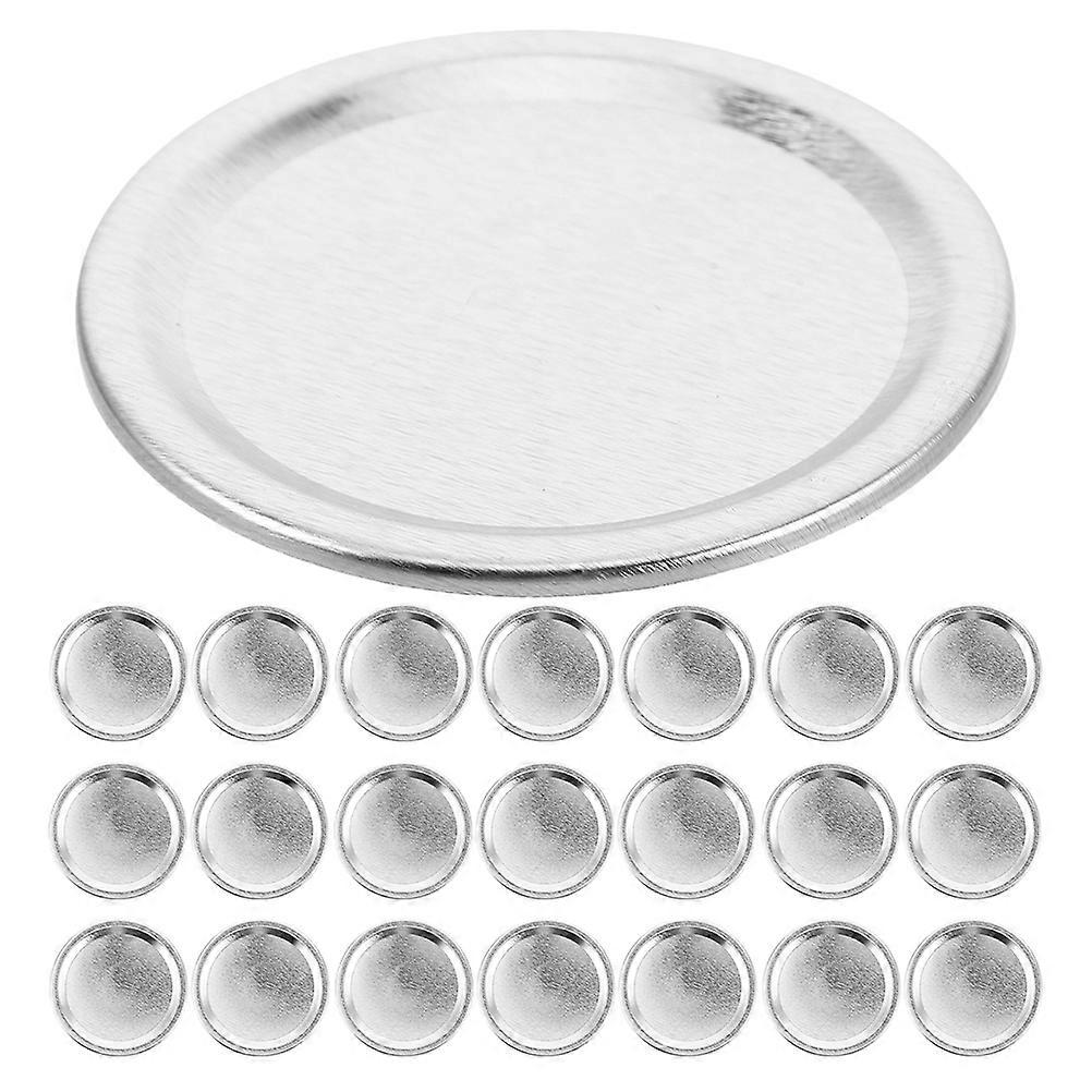 Glass Jar Replacement Lids Mason Jar Split-Type Lid for Airtight Sealing 50Pcs