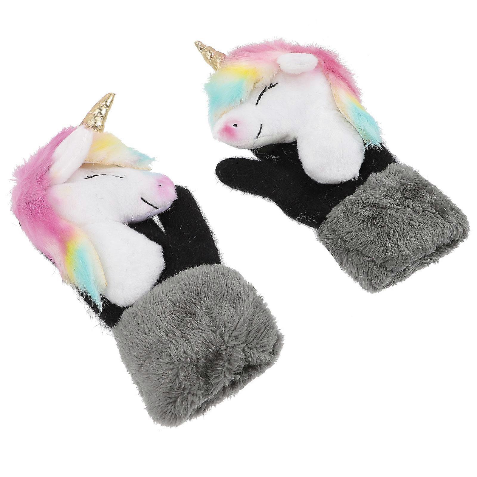 Comfortable Winter Gloves Unicorn Gloves for Daily Use 5Pairs