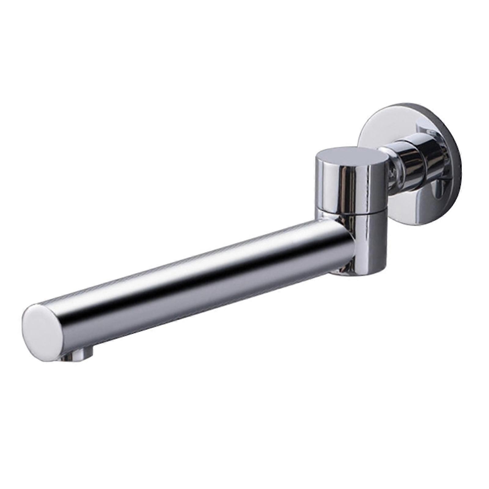 Wall Mounted Basin Faucet Brass Foldable and Portable Bathroom Taps Single Handle Dual Holes Mixer Tap Faucet Cold Hot