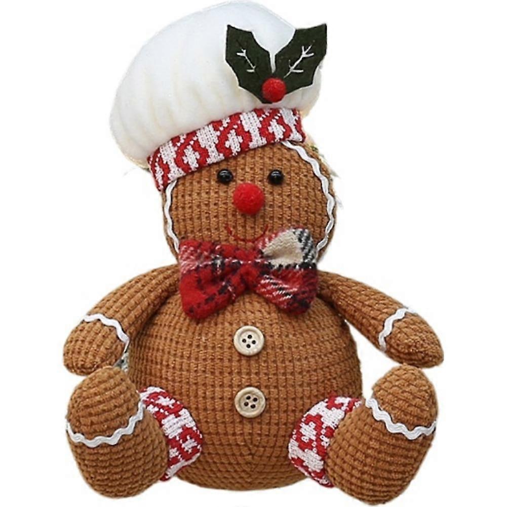 Christmas Gingerbread Decor For Tree Cooking Gingerbread Man Ornament Cookies