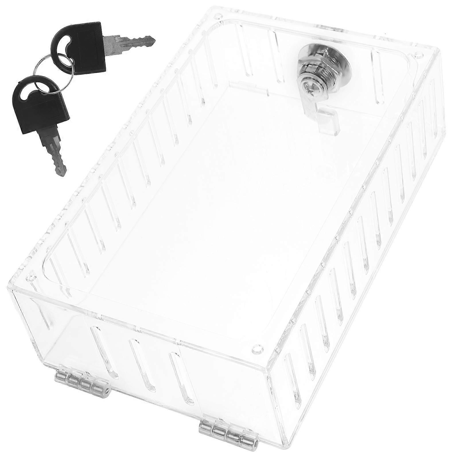 Thermostat Lock Box Plastic Thermostat Guard with Lock 10Sets for Home Use