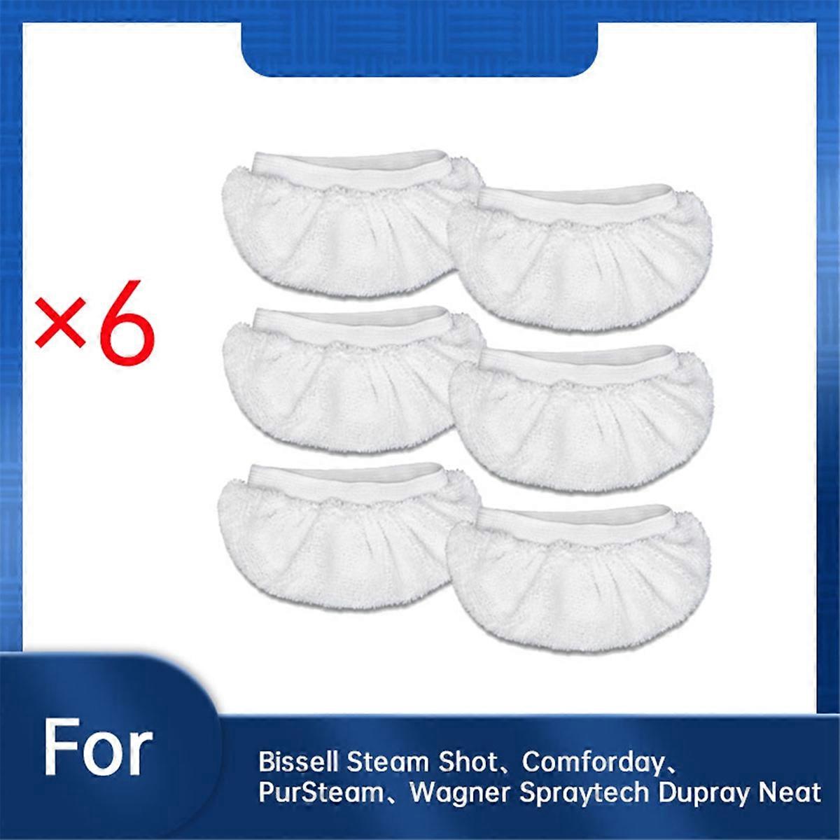 6 Pcs Microfiber Steam Mop Pads for Steam S ,,, Neat Steam Cleaner