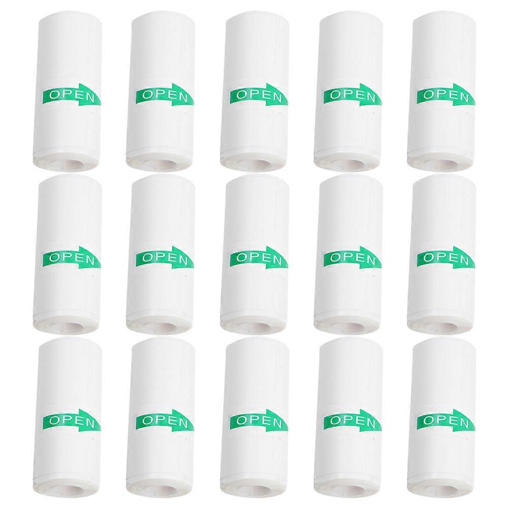 Mini Thermal Printer Sticker Paper for Printable Adhesive Labels 15Pcs