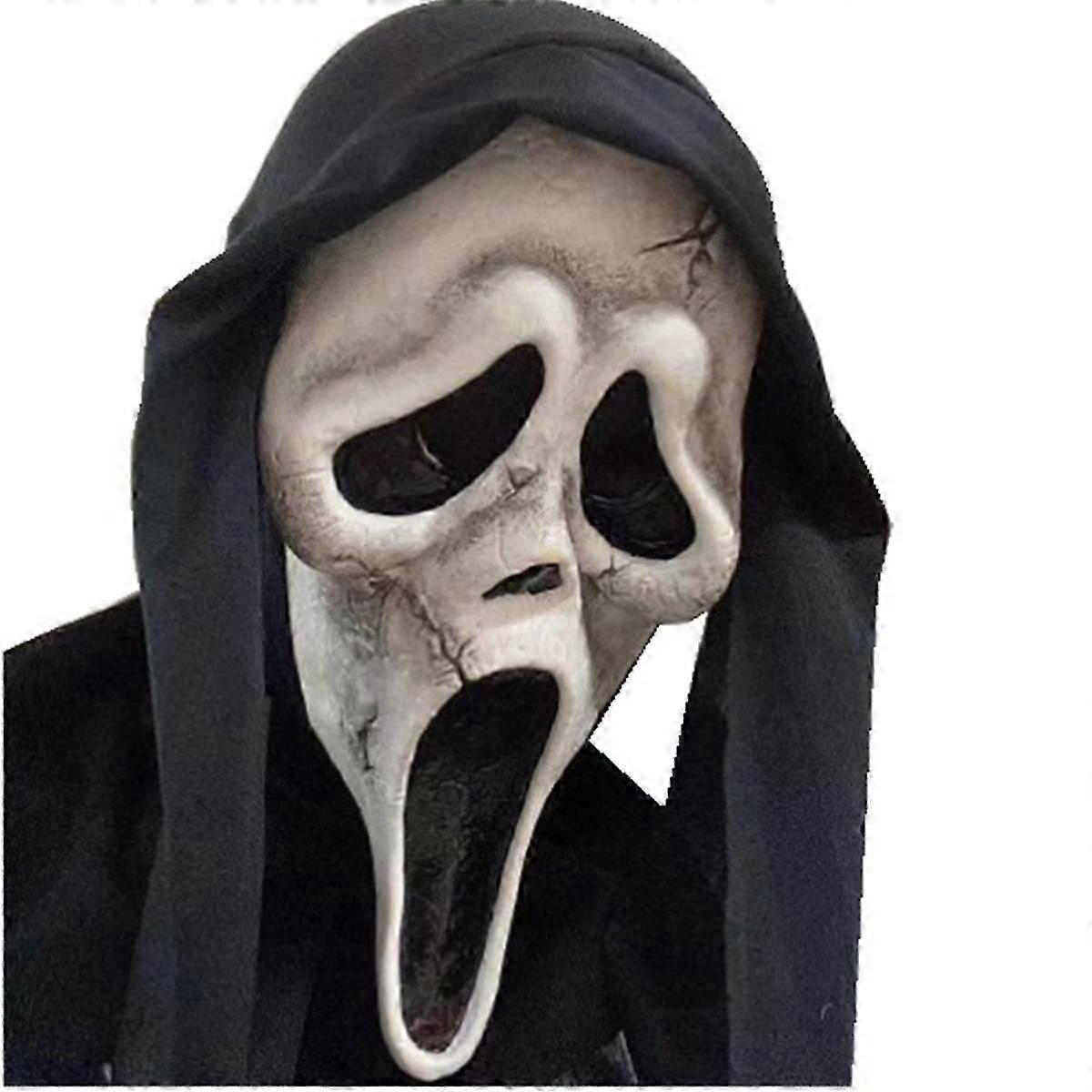 Halloween Makeup Clothes Terrible and Weird Ghost Mask for Adults Only Suitable for Role - DSW