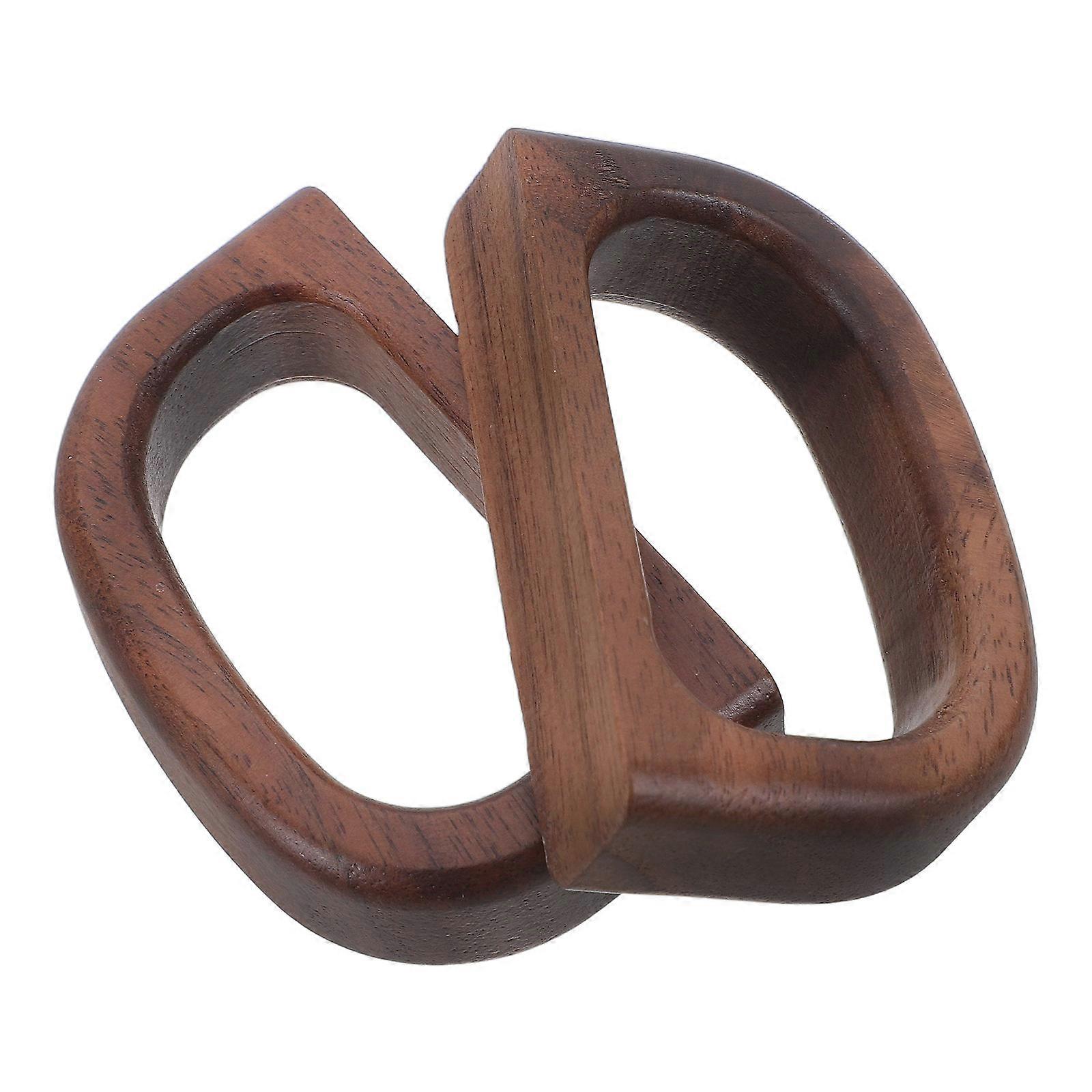 Wood Handle Replacement for Coffee Cups Ergonomic Grip 8Pcs