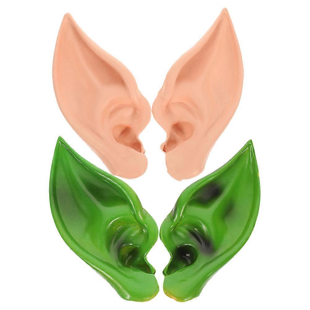 Lightweight Cosplay Fairy Ears for Party Use 6Pairs Costume Ear Props Material