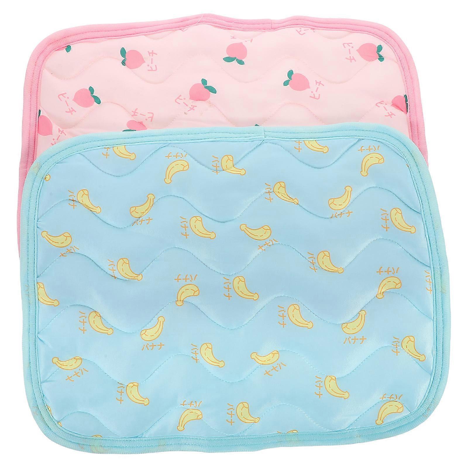 Pet Cooling Mat 6 Pcs Stylish Cushion For Small Animals Indoor Use Rectangular Shape Comfortable And Soft