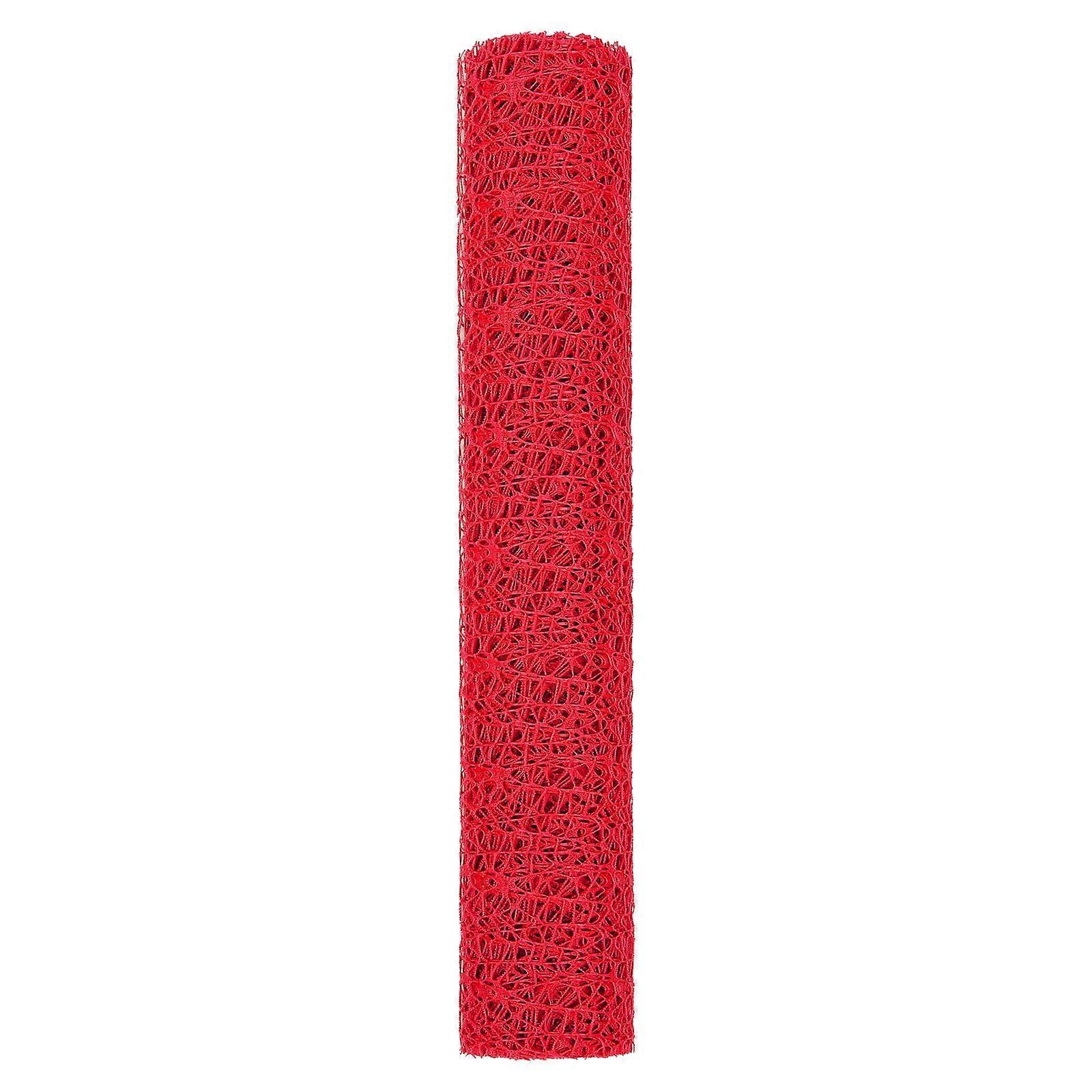 Bouquet Package Gauze for Flower Wrapping 3 Rolls of Red DIY Packaging