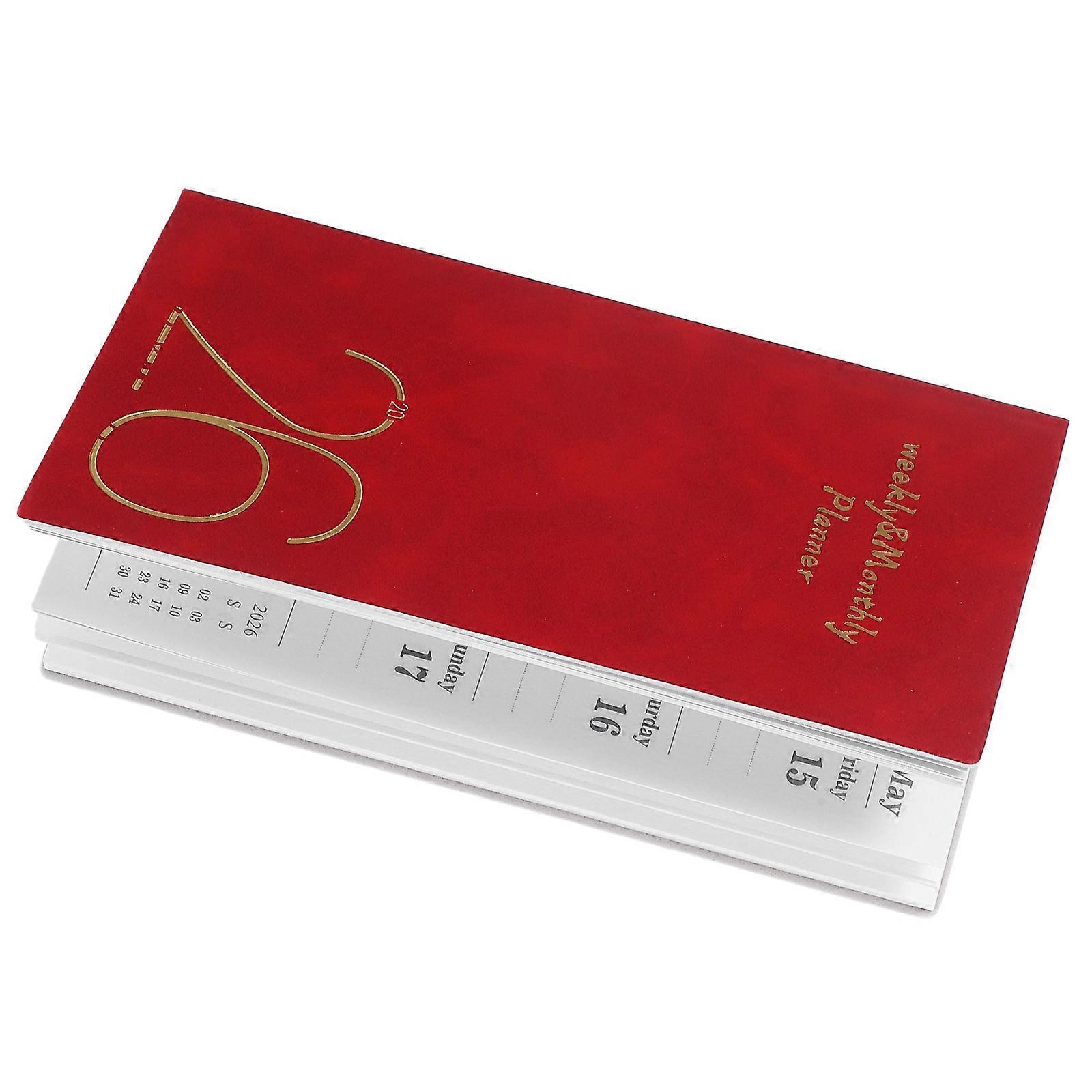 Small Note Books Pocket Size Daily Planner with Notes Section 5Pcs