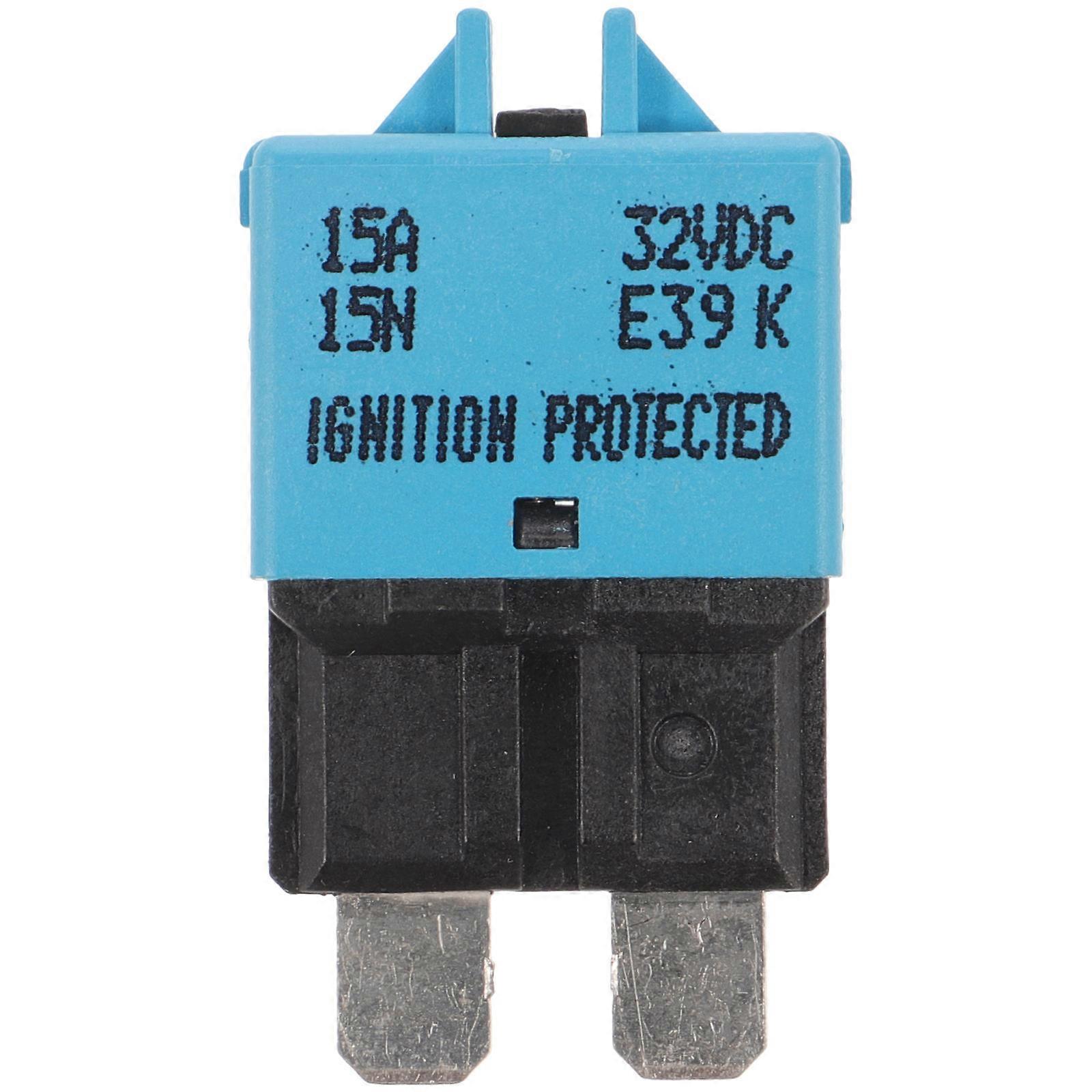 Mini Breaker Fuse Resettable for Automotive Circuit Protection 2Pcs