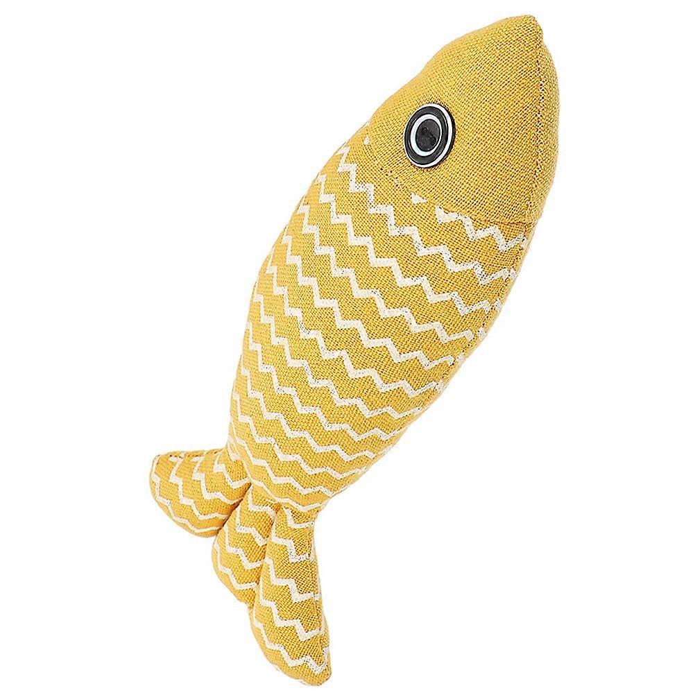 Catnip Toys Catnip Toy Interactive 3Pcs Cartoon Fish Shaped Cat Teasing Toy