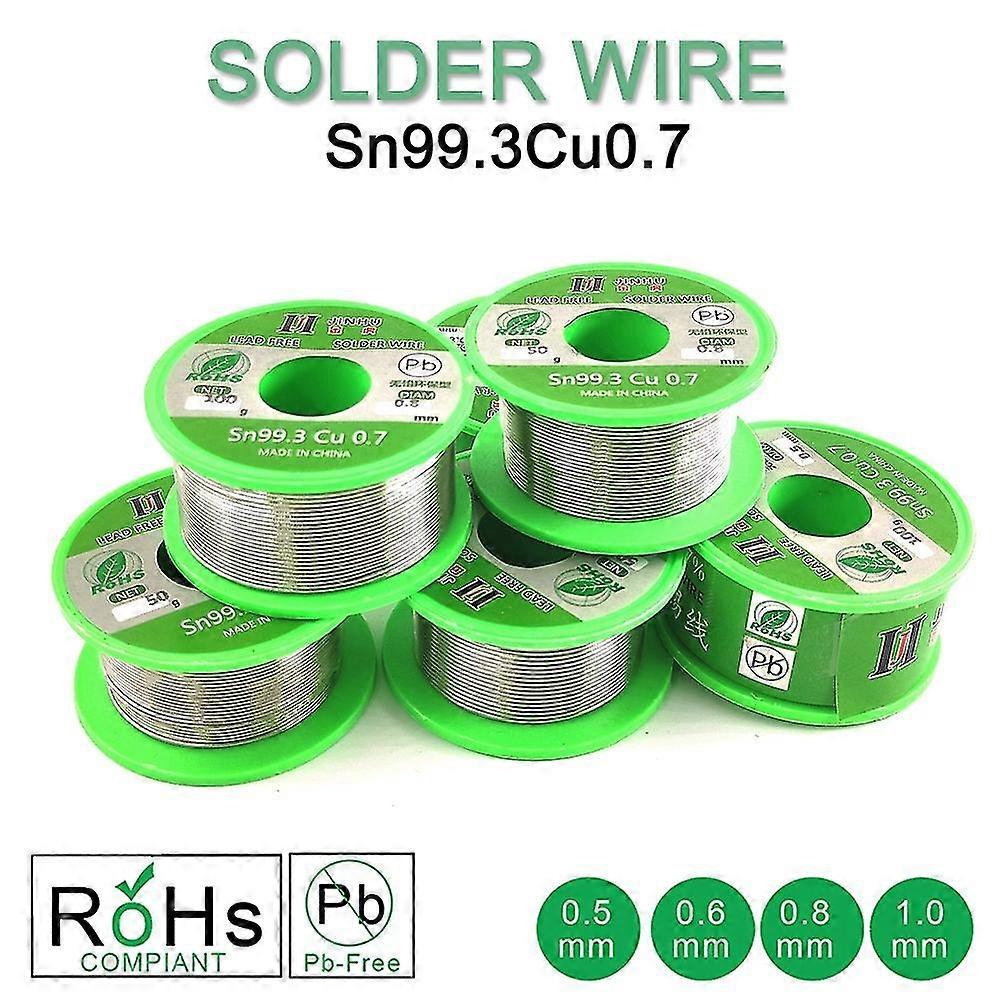 Lead-free Solder Wire SN993 Cu07 Environmental Protection tin Wire Flux Reel Welding line Soldering 2025