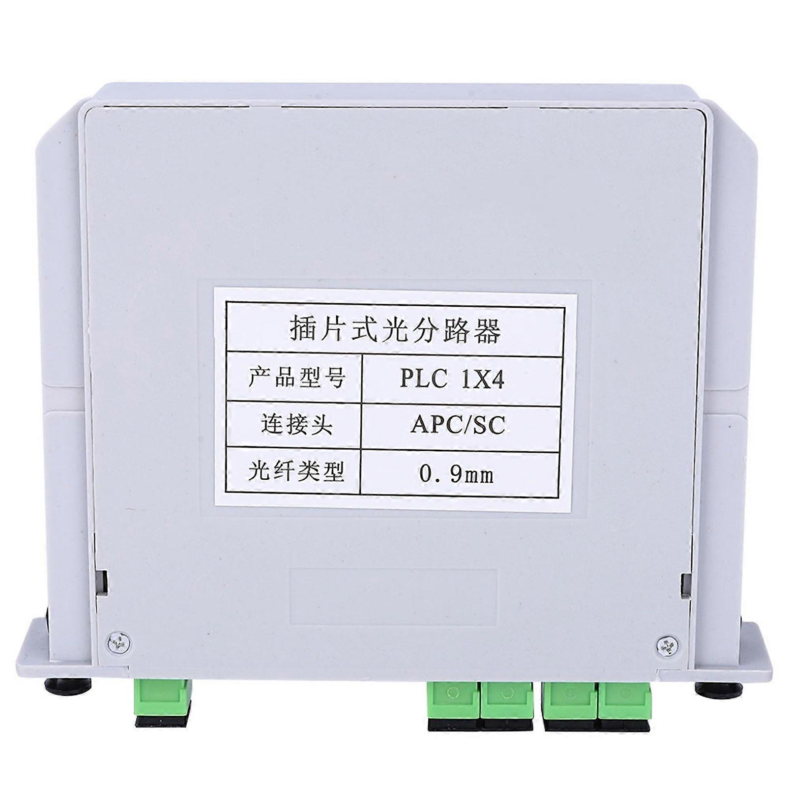 High quality  PLC plug-in optical splitter 1 to 4 SC-APC