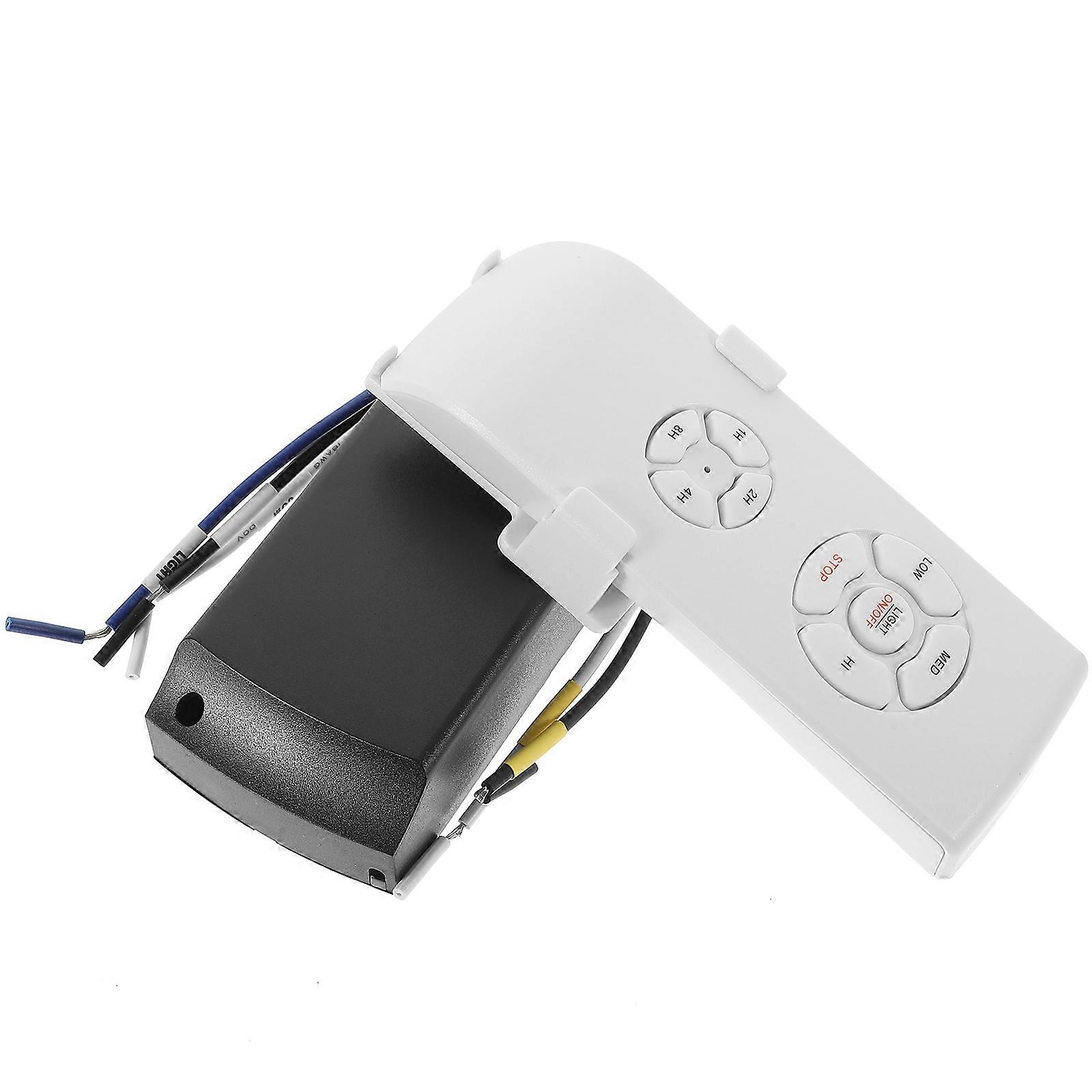 3Pcs Wireless Ceiling Fan Lamp Controller Kit with Intelligent Timing