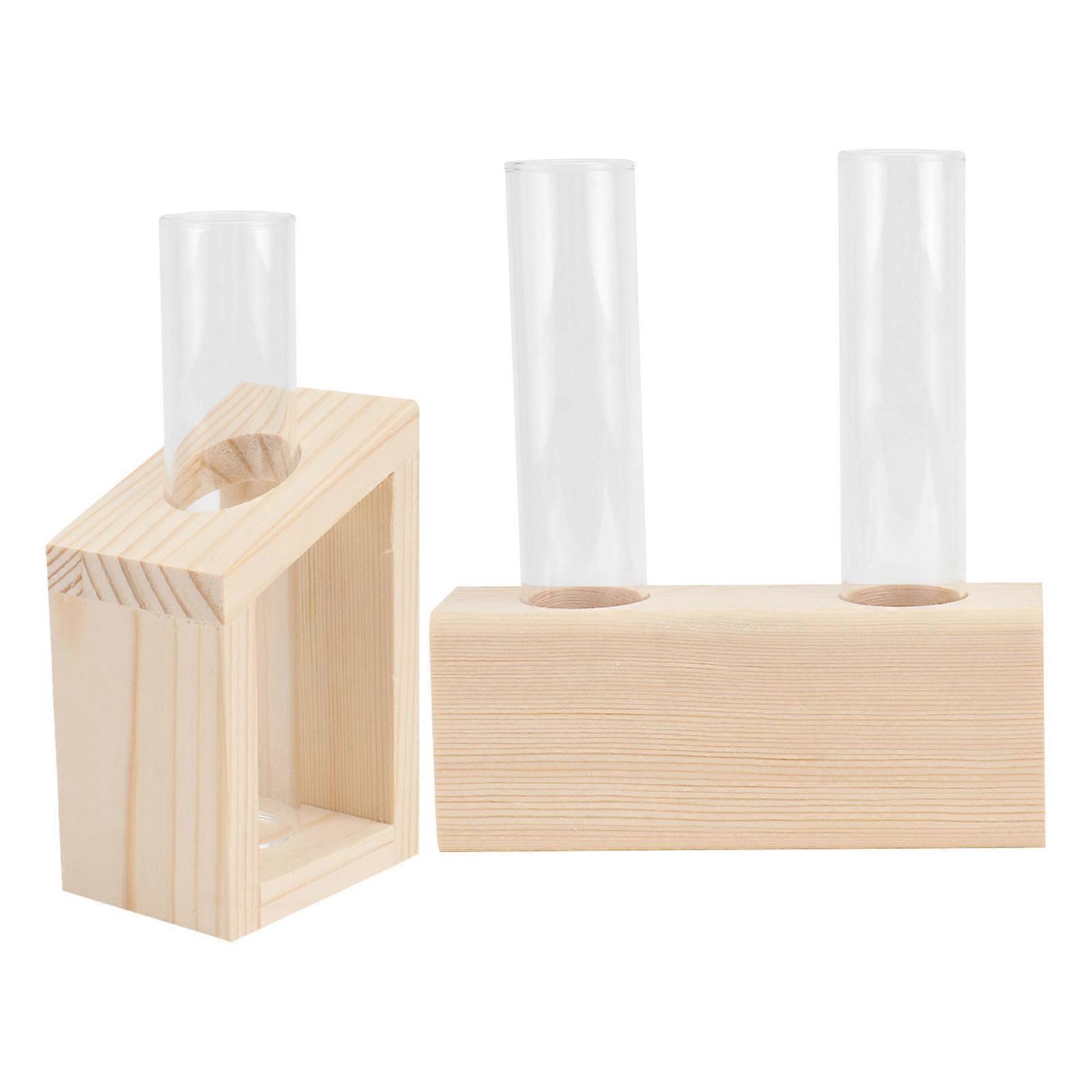Test Tube Vase Nordic Style for Water Planting 6Pcs Decorative Set