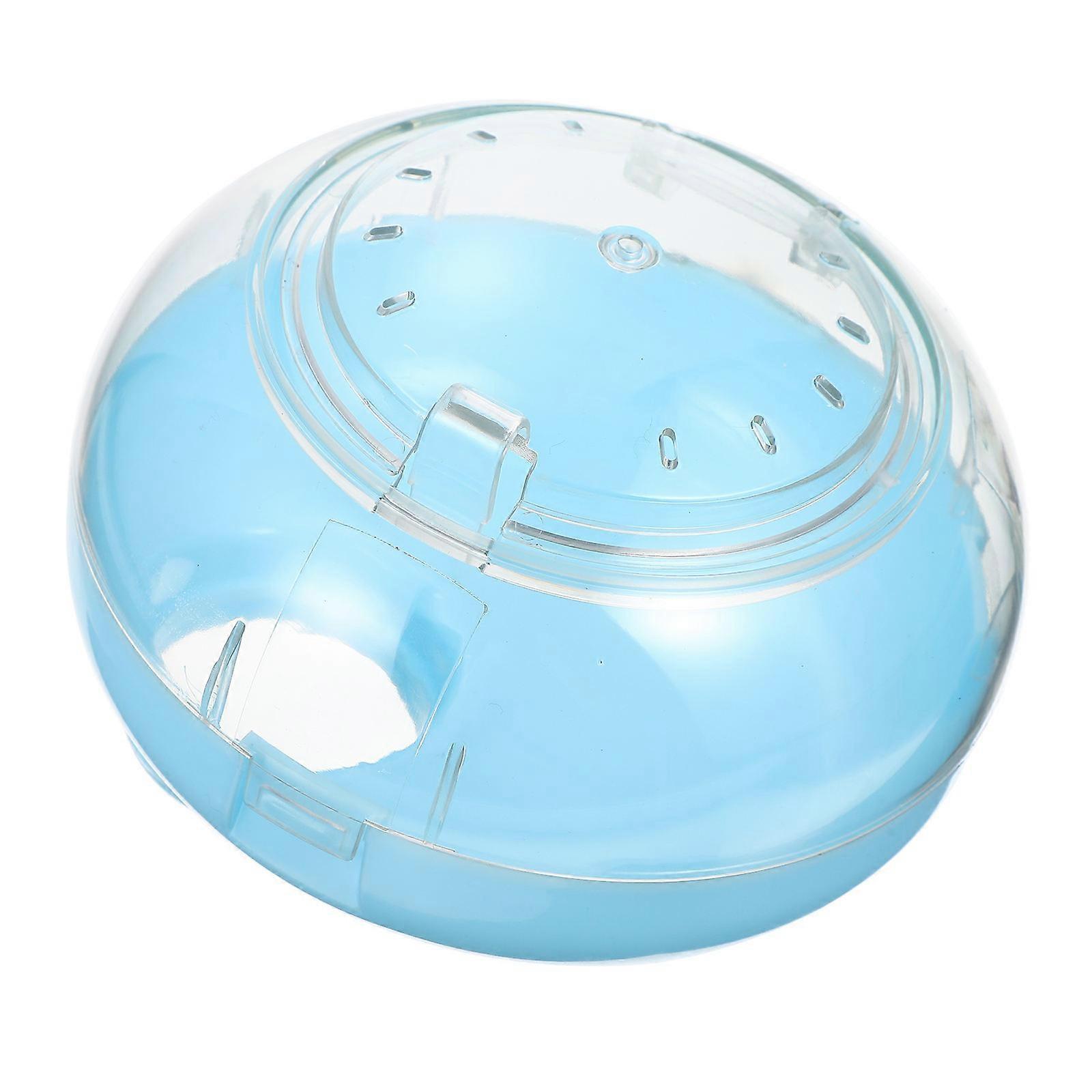 Hamster Cage Supply for Bathing Use 3Pcs White Plastic Bath Container