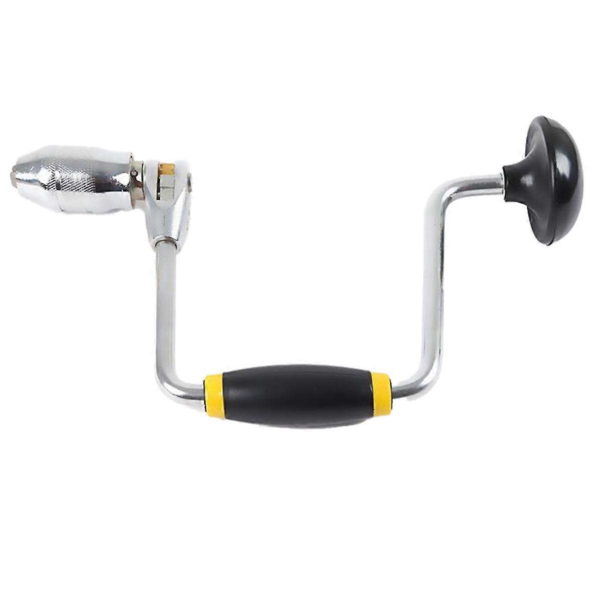 Heavy Duty Hand Crank Drill with Ergonomic Handle Hand Not Slip Handle Drill Tool for Versatile Use in Carpentry