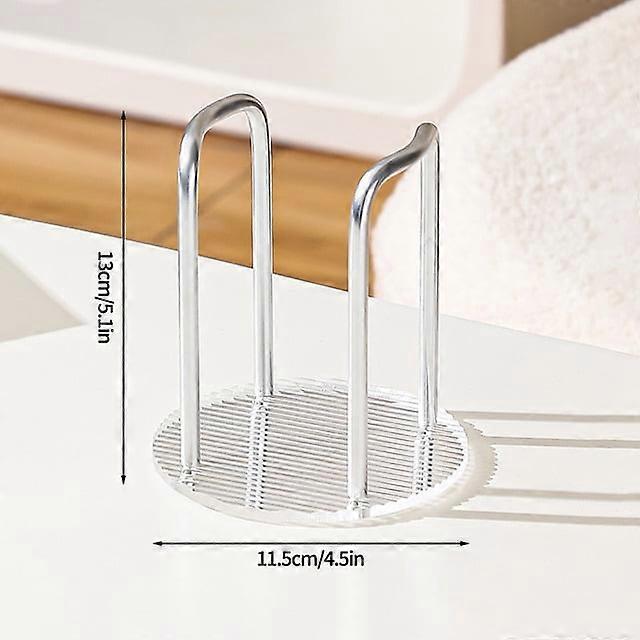 AUMIY Porte-gobelet jetable en papier léger et luxueux en acrylique, support de rangement pour gobelets d'eau, pour café, thé, etc.