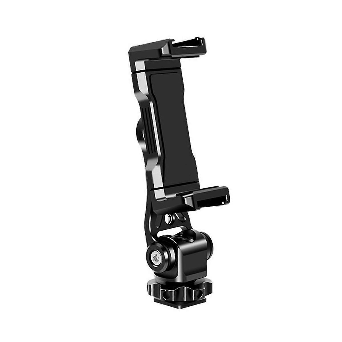 360° Rotatable Phone Holder with Cold Shoe Mount