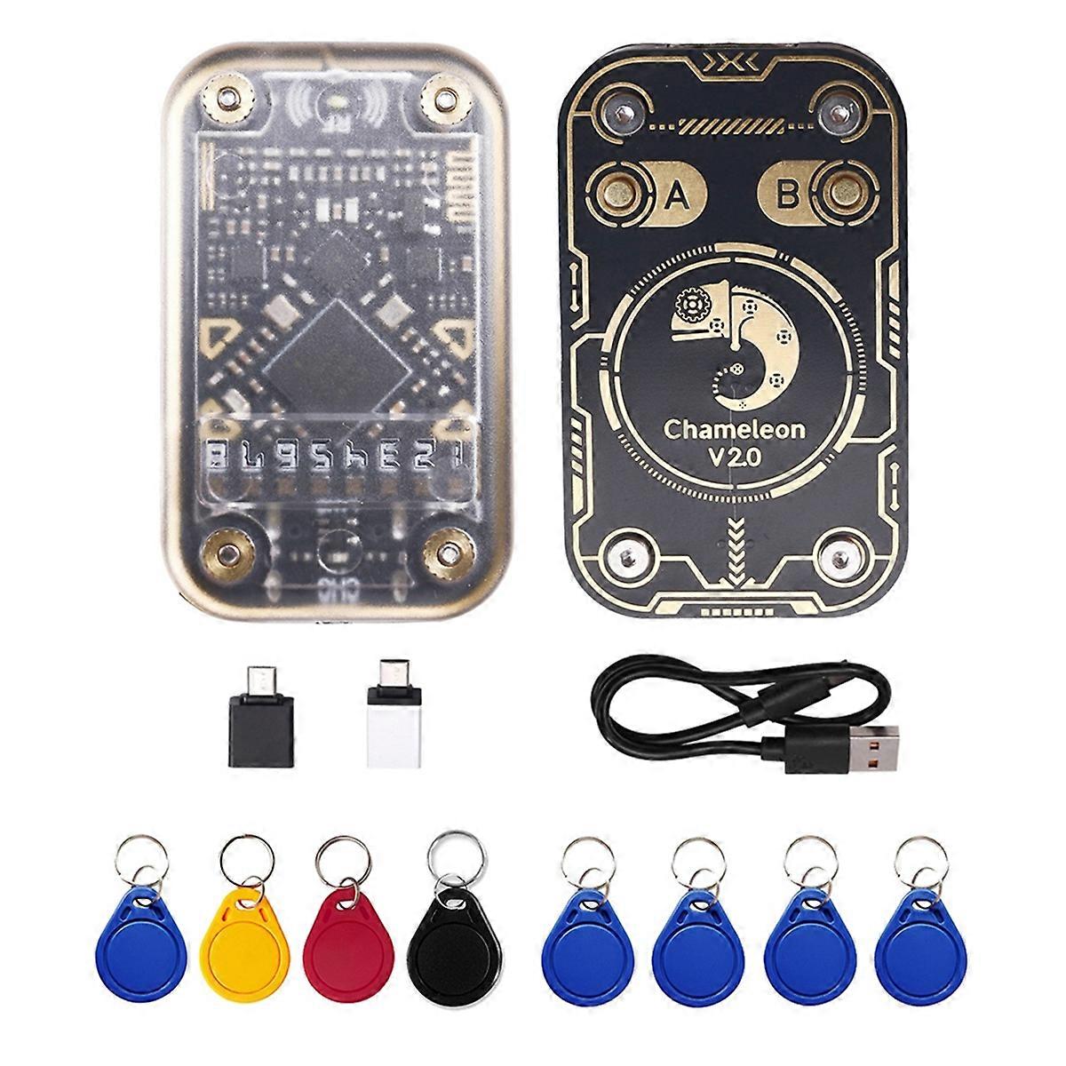 Chameleon V2.0 RFID Smart Chip Reader Emulator 4xUID Keychain