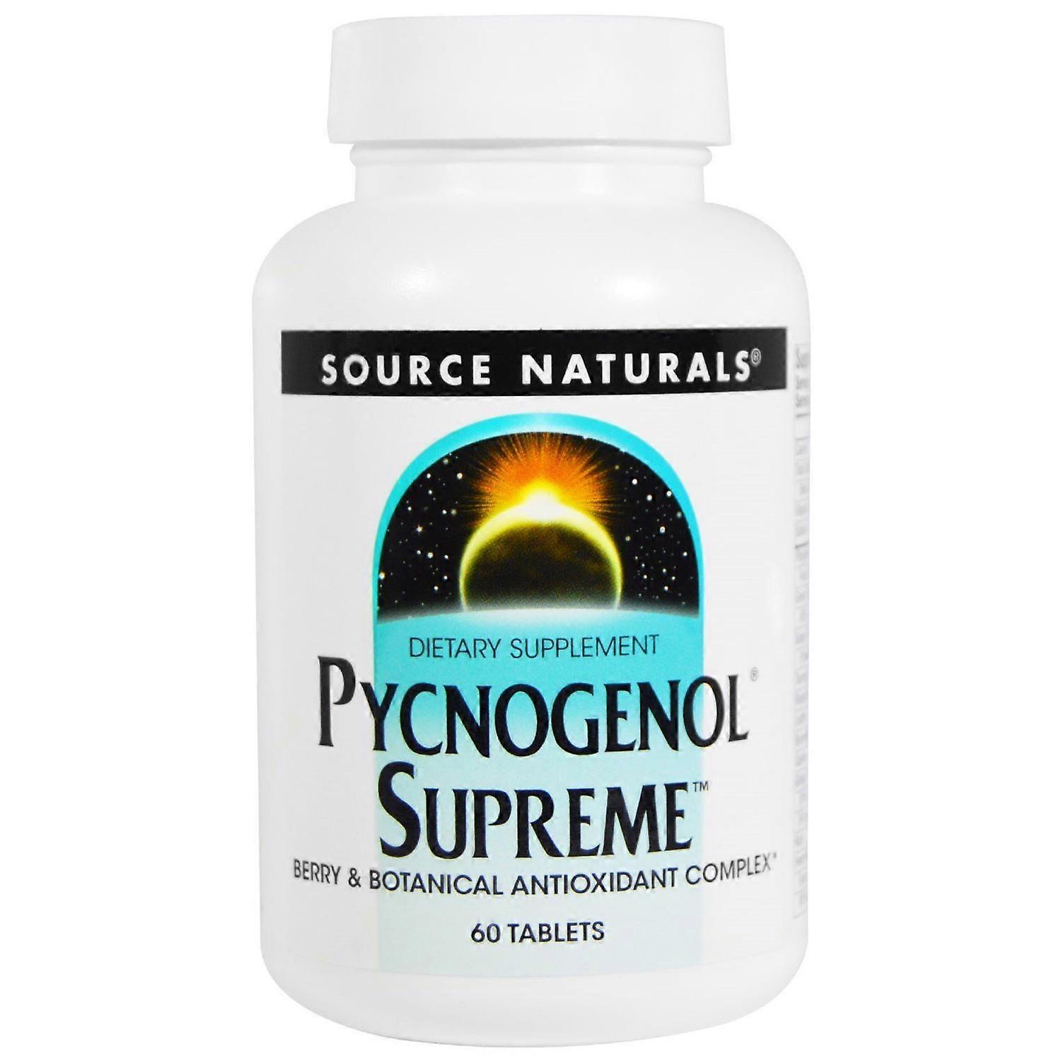 Source Naturals, Pycnogenol Supreme, 60 Tablets