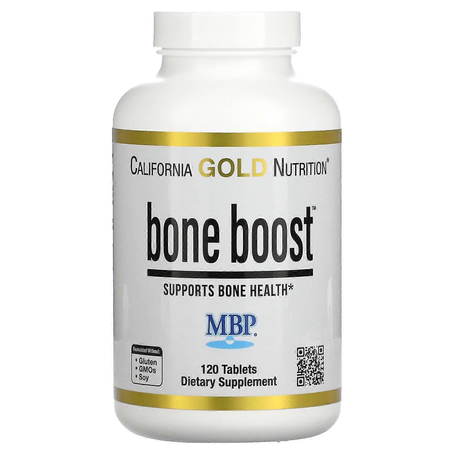 California Gold Nutrition, Bone Boost, 120 Tablets