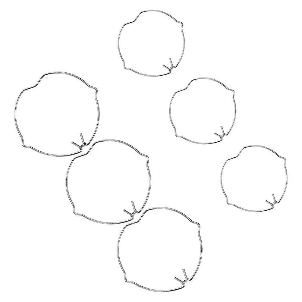 Lamp Retaining Spring Clip for Ceiling Light Fixation 24Pcs Silver